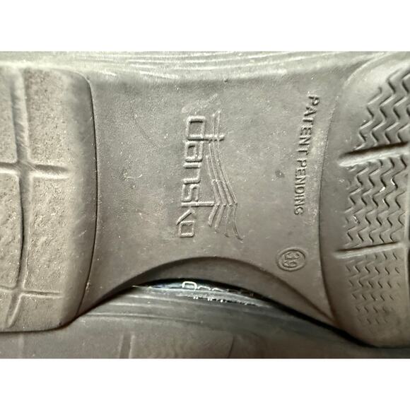 Dansko LT Professional Clogs Blue Paisley Patent Leather – Women’s EU 39/8.5 US - Picture 9 of 10